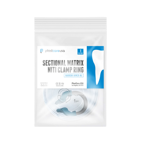 Narrow Nickel Titanium Dental Matrix Ring Refills - back view | DoctorSupplies.com