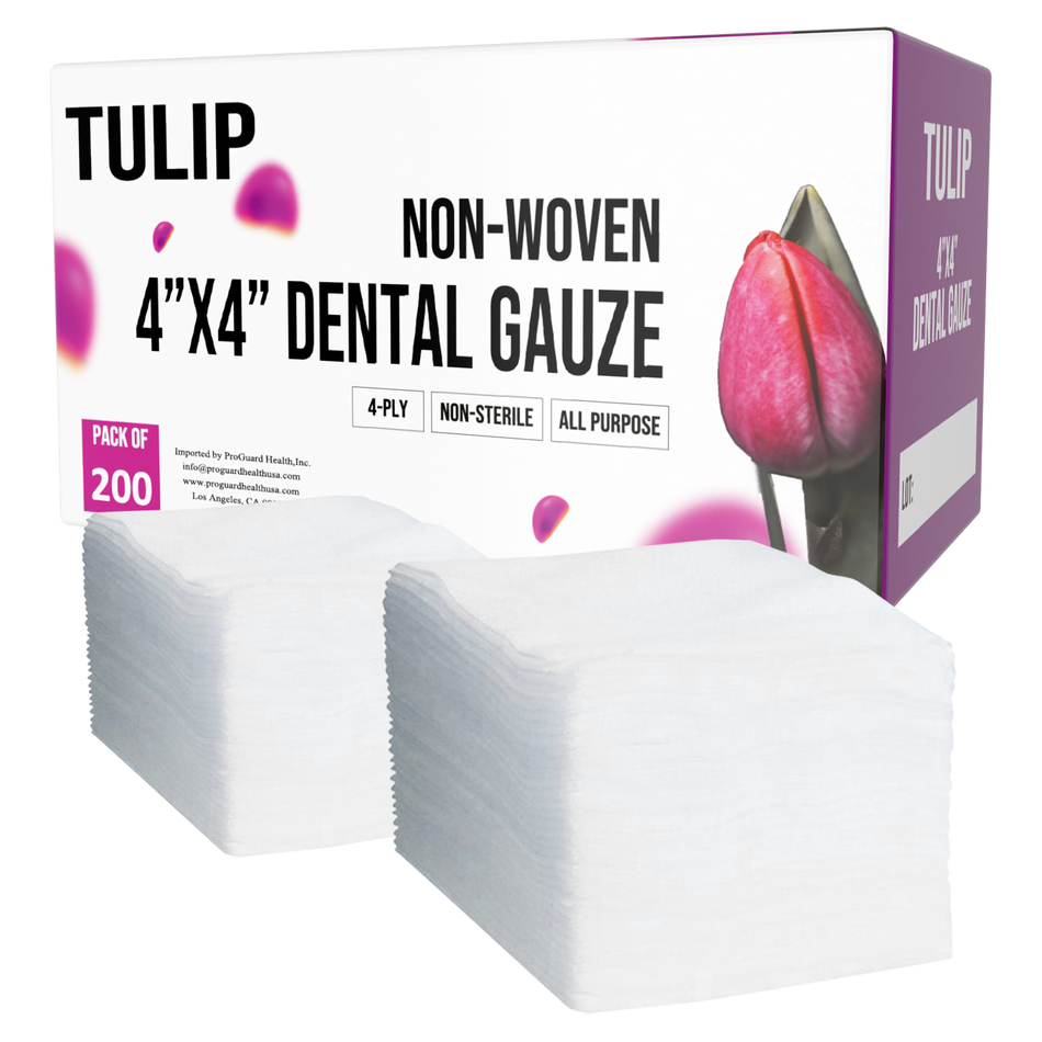 TULIP 4x4 Non-Sterile Gauze Sponges 4-Ply (2000 Count) | DoctorSupplies.com