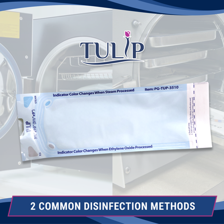 TULIP Self-Sealing Sterilization Pouches 3.5x10 - 200 Count - packaging | DoctorSupplies.com
