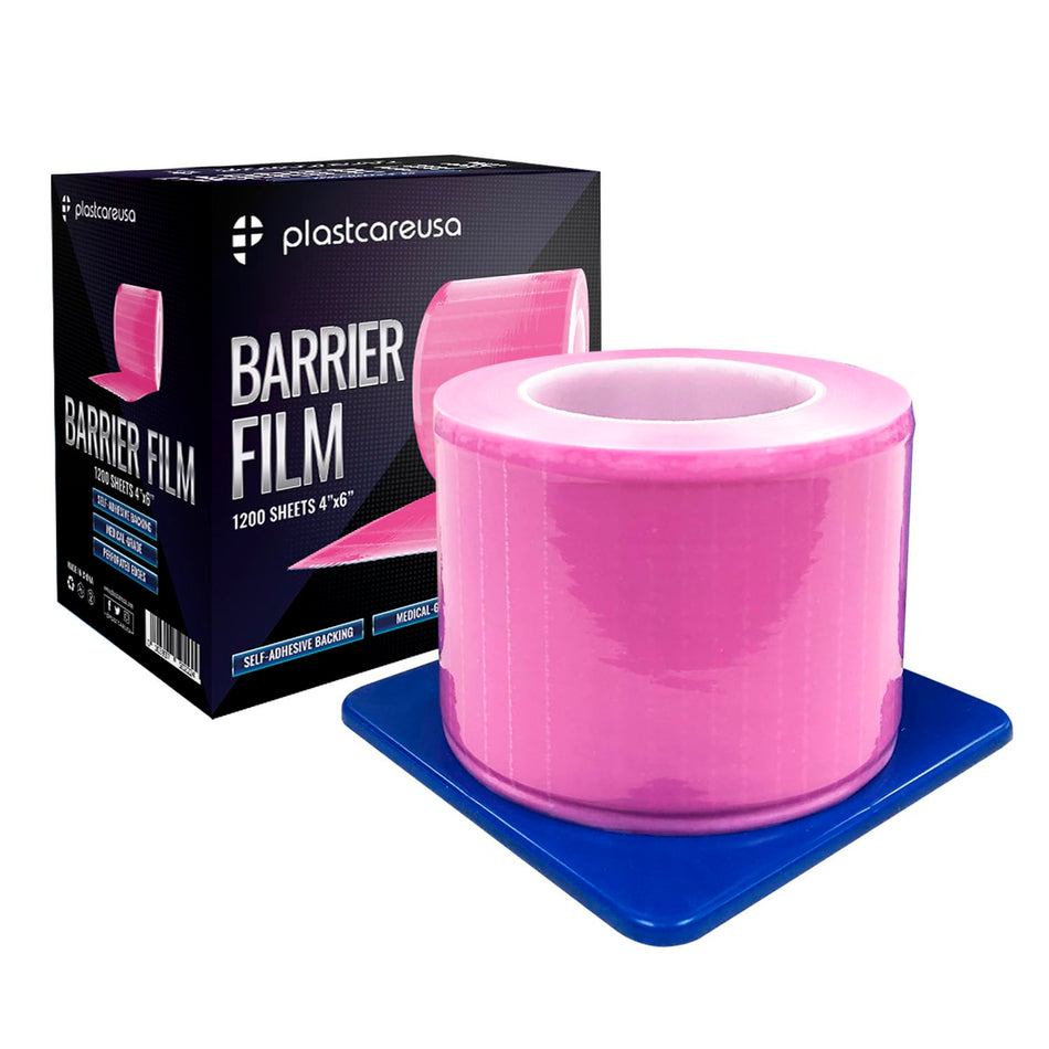 Pink Barrier Film 4x6 - 1200 Sheets | Dental Supplies | DoctorSupplies.com