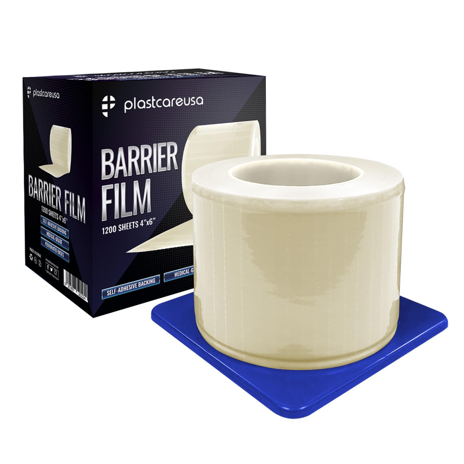 Clear Barrier Film, 4" x 6", 1200 Sheets - Dental Supplies | DoctorSupplies.com