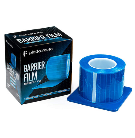 Blue Barrier Film 4x6 - 1200 Sheets | Dental Supplies | DoctorSupplies.com