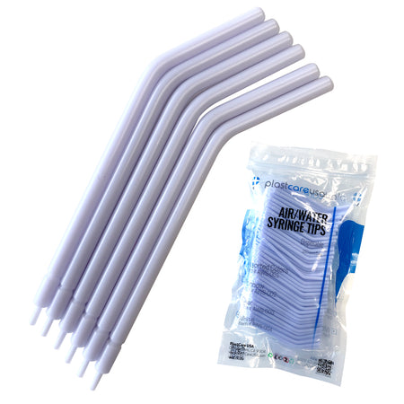 White Air-Water Syringe Tips 250/Bag | Dental Supplies | DoctorSupplies.com