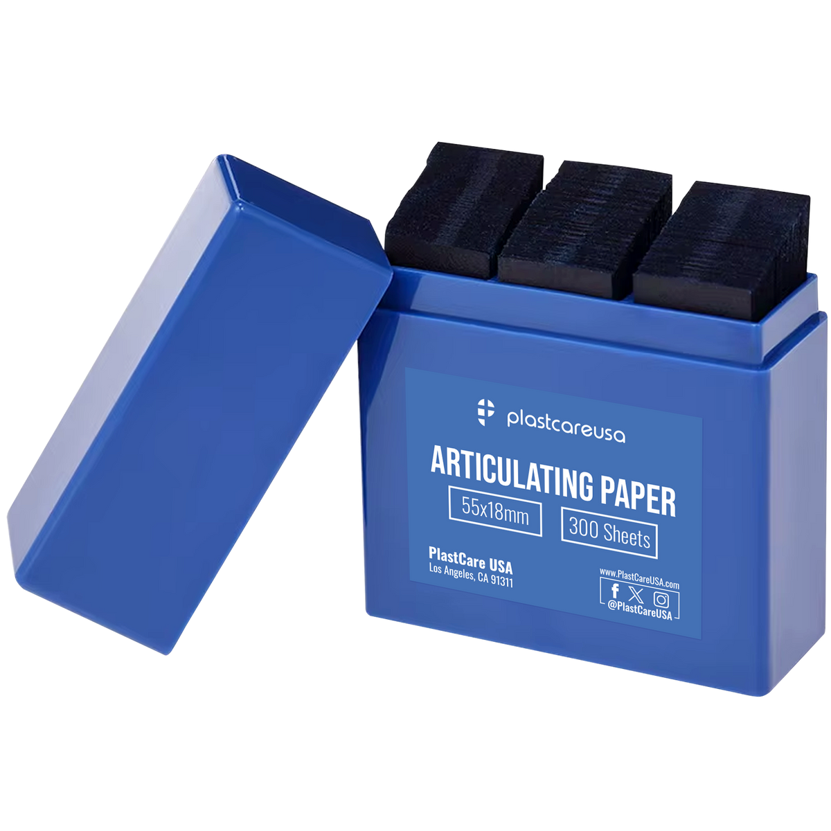 Blue Articulating Paper 100 Micron – 300 Sheets (55×18mm) | DoctorSupplies.com