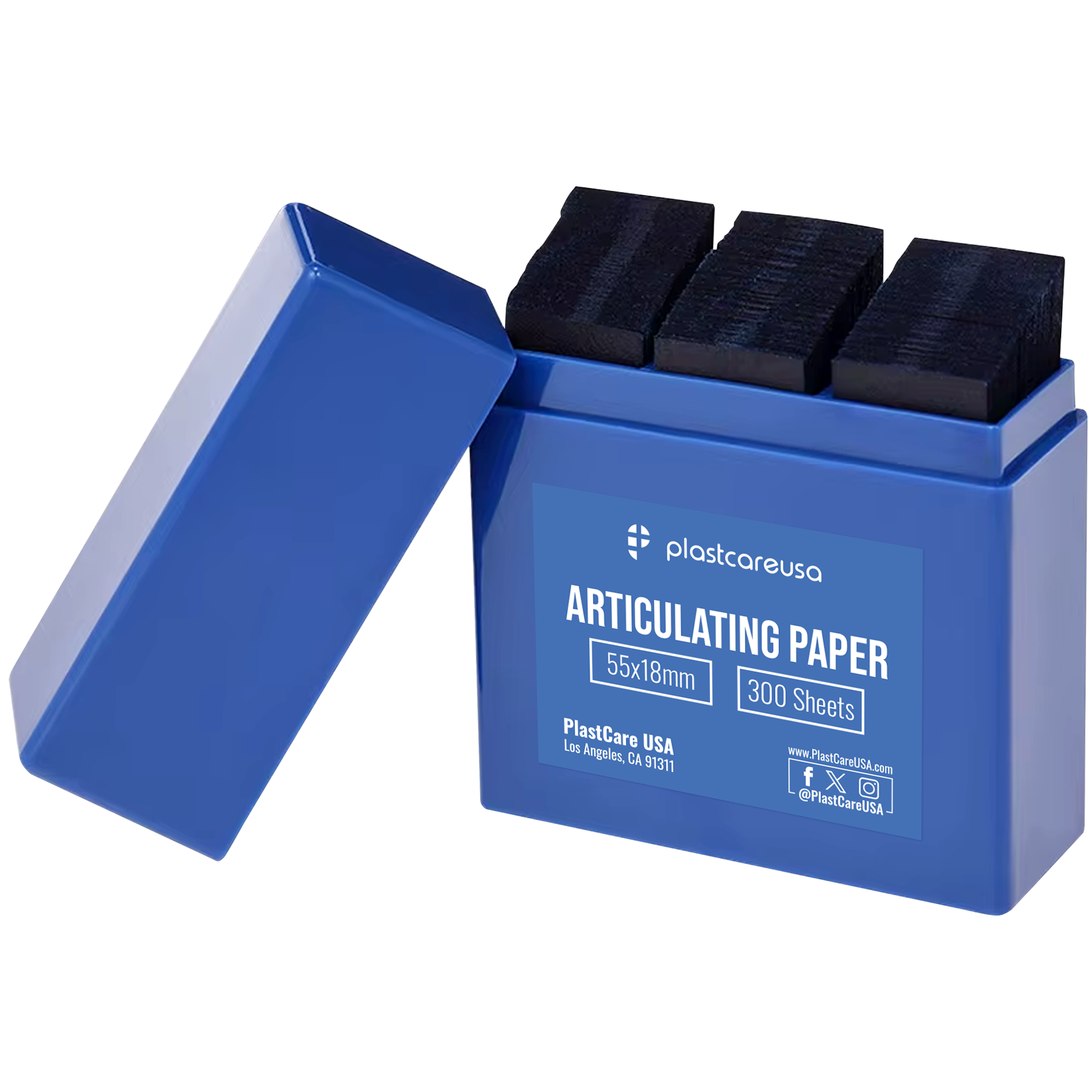 Blue Articulating Paper 100 Micron – 300 Sheets (55×18mm) | DoctorSupplies.com