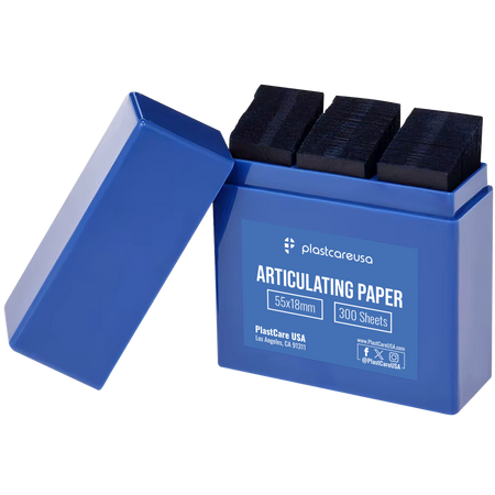 Blue Articulating Paper 100 Micron – 300 Sheets (55×18mm) | DoctorSupplies.com