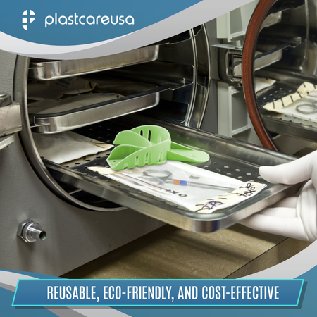 #3 Medium Upper Autoclave Perforated Impression Trays (12/Bag) - in use | DoctorSupplies.com