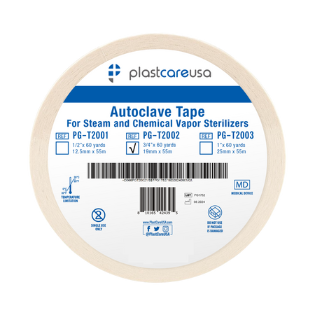 Autoclave Tape 3/4" x 60 Yards - Sterilization Indicator | DoctorSupplies.com