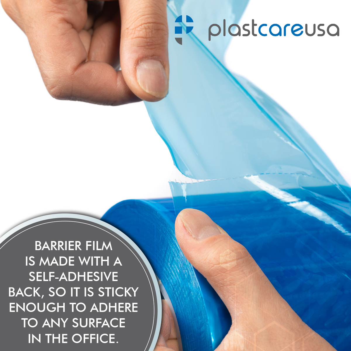 Blue Barrier Film 4x6 - 1200 Sheets | Dental Supplies - view 8 | DoctorSupplies.com
