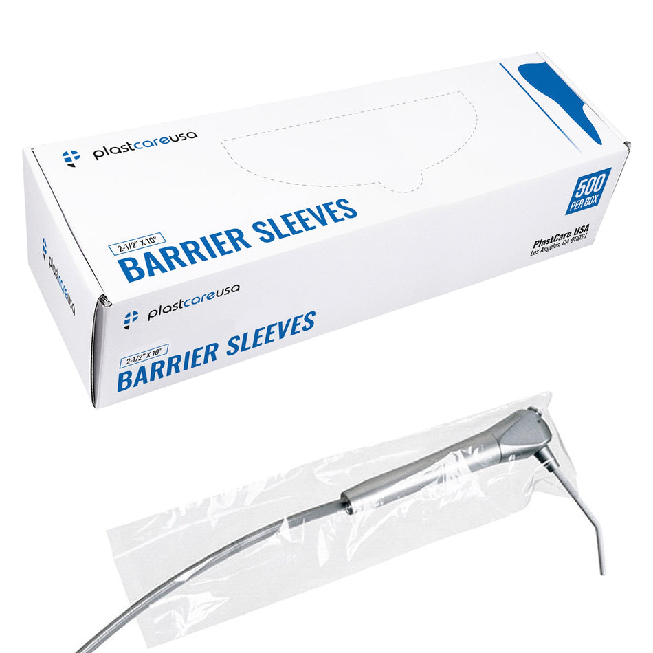 500 2 1/2" x 10" Digital X-Ray Sensor Cover Sleeves with Pre Cut Opening | DoctorSupplies.com