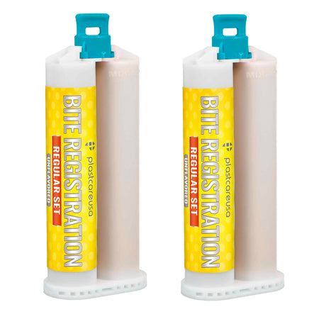 PlastCare USA Bite Registration Material 50ml 2-Pack Unflavored | DoctorSupplies.com