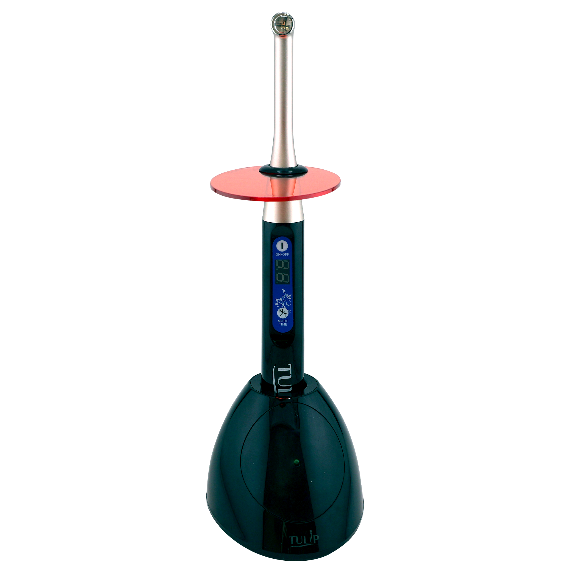 Tulip LED Dental Curing Light – 1 Second, 2400 mW/cm², Black | DoctorSupplies.com