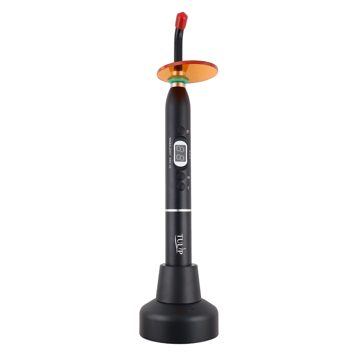 Tulip Cordless Dental LED Curing Light 1200mW/cm² Stainless Steel | DoctorSupplies.com