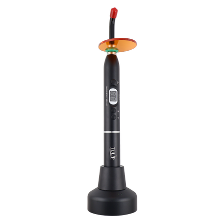 Tulip Cordless Dental LED Curing Light 1200mW/cm² Stainless Steel | DoctorSupplies.com