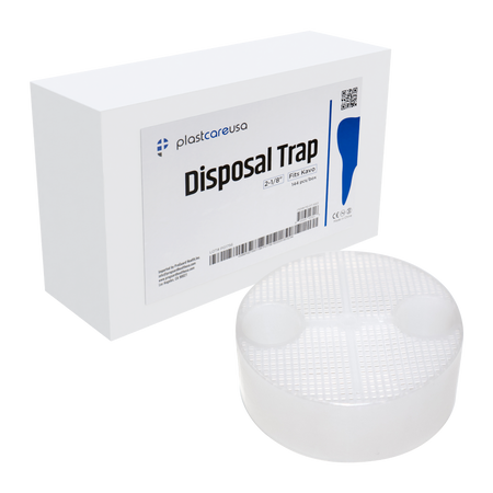 Disposable Evacuation Suction Traps #5501 A-dec (144/Box) - front view | DoctorSupplies.com