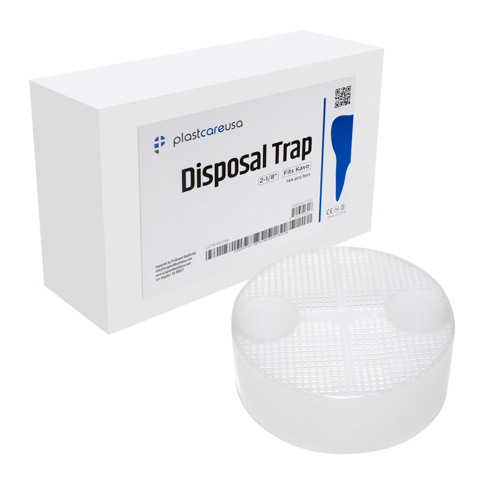 Disposable Evacuation Suction Traps #5501 A-dec (144/Box) - front view | DoctorSupplies.com