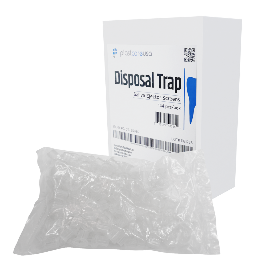 Disposable Saliva Ejector Traps for A-dec Units (144/Box) - front view | DoctorSupplies.com