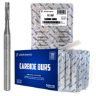 PlastCare USA 557 Carbide Burs FG 100 Pack High Speed | DoctorSupplies.com