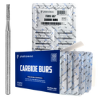 PlastCare USA 557 Surgical Carbide Burs 100-Pack for Dental | DoctorSupplies.com