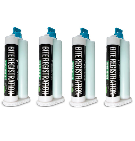 4 Super Fast Bite Registration Material 50ml Cartridges (Super Fast Set) | DoctorSupplies.com