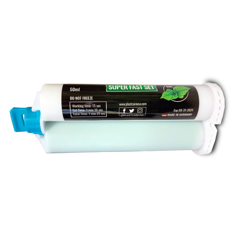 4 Super Fast Bite Registration Material 50ml Cartridges (Super Fast Set) - back view | DoctorSupplies.com