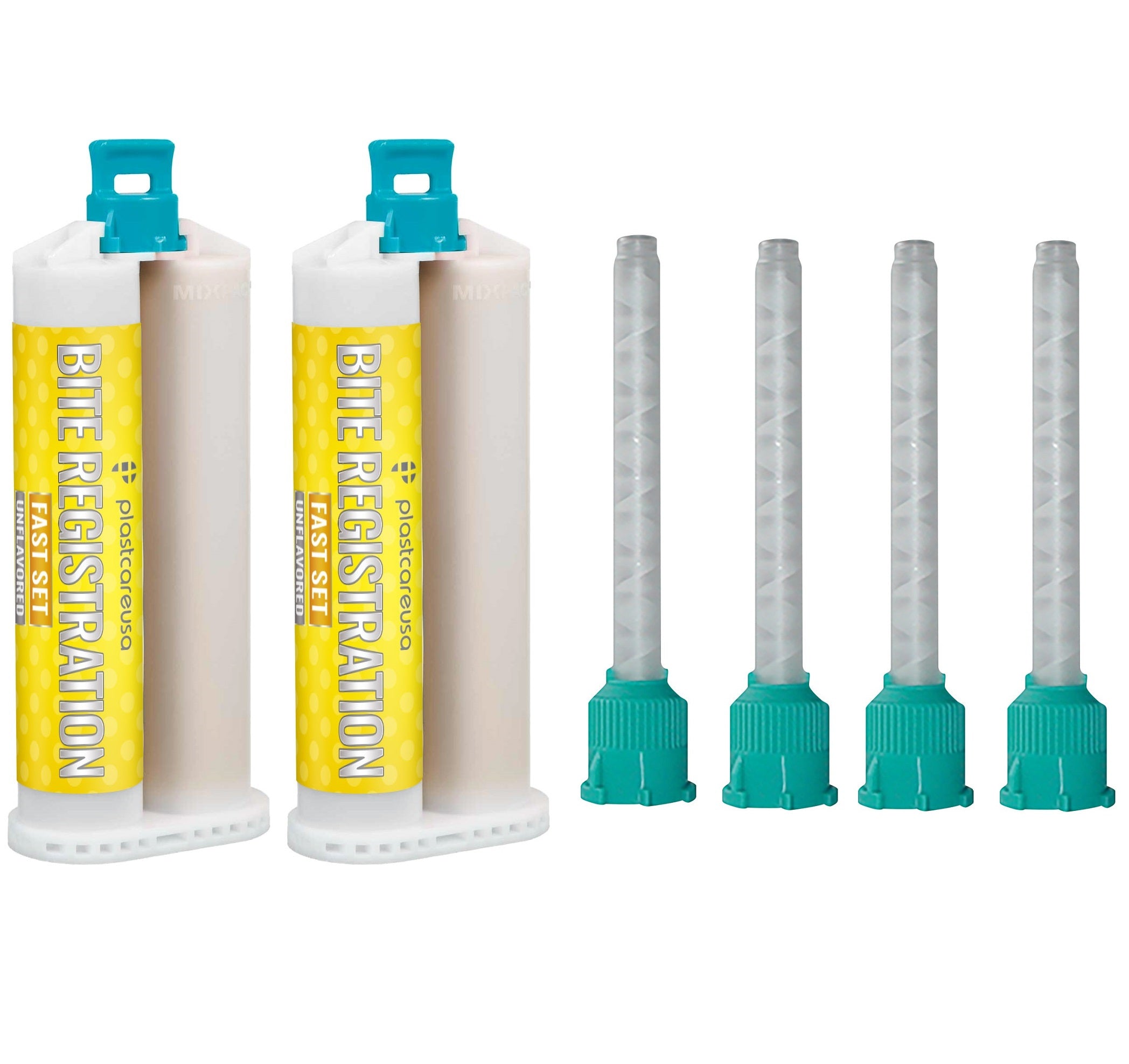 4 Tips + 2 Fast Set Bite Registration Material (Unflavored) | DoctorSupplies.com