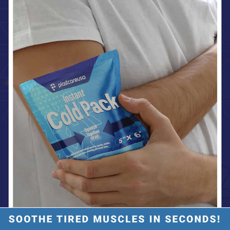 6x9 Instant Cold Packs - Case of 25 for Pain Relief & Swelling - packaging | DoctorSupplies.com