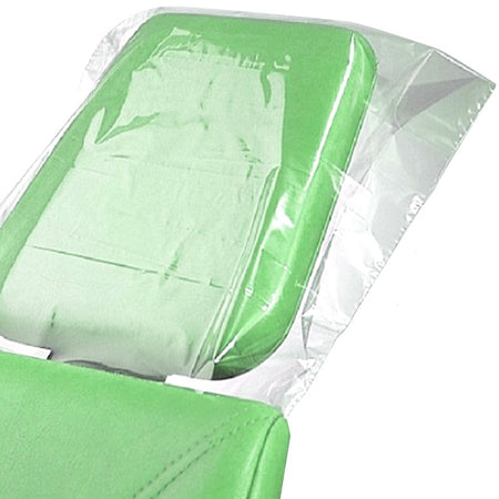 10x14 Dental Headrest Covers - Disposable Plastic 250/Box | DoctorSupplies.com