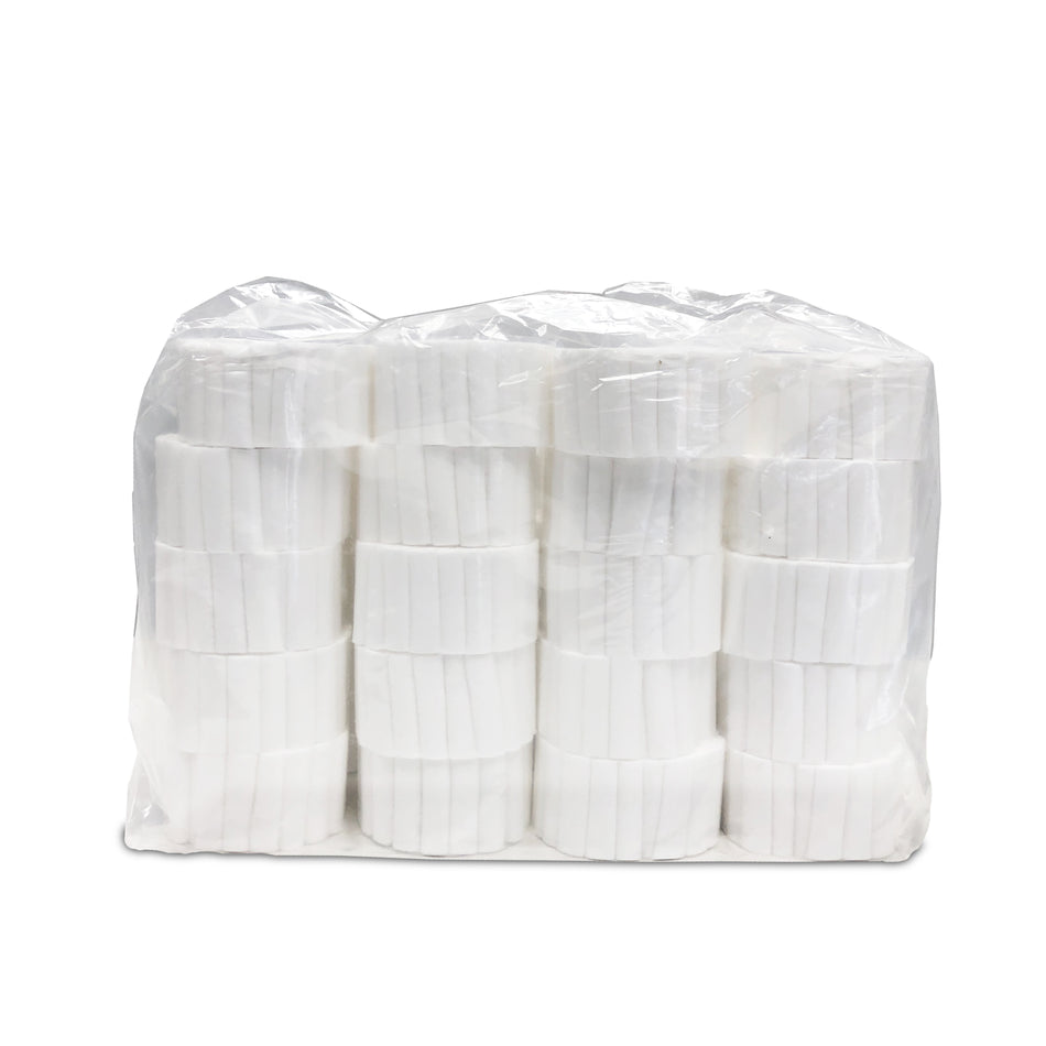 800 Plain Wrapped Cotton Rolls #2 Medium 1-1/2" x 3/8" Dental | DoctorSupplies.com