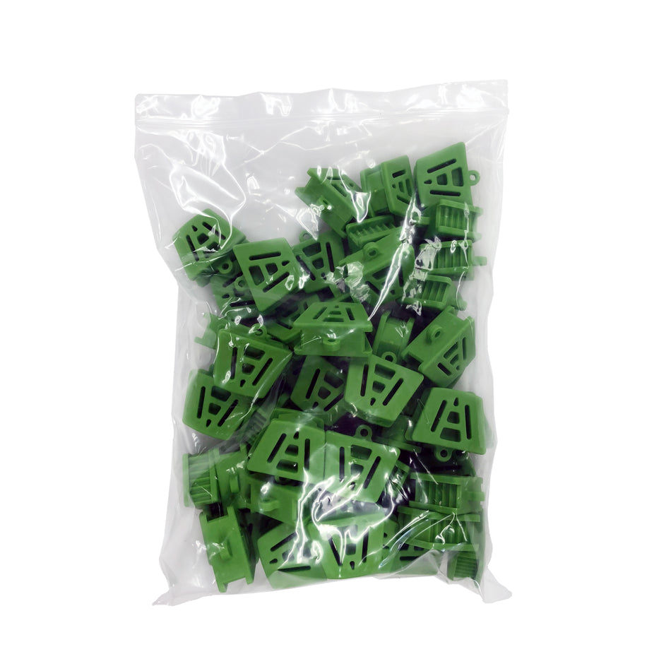 5 x Bite Block Autoclavable Silicone Mouth Props (Medium - Green) - My DDS Supply