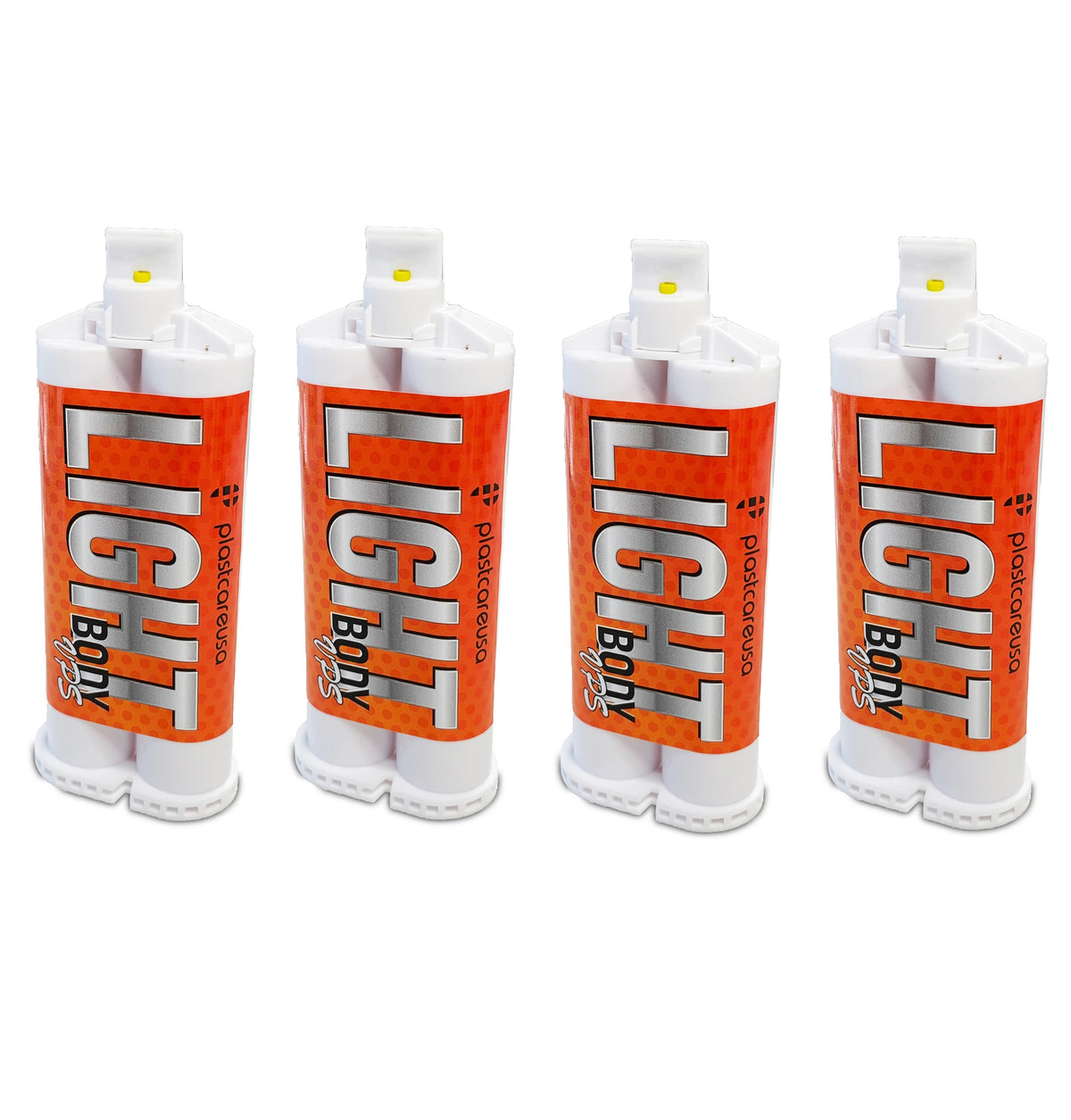 4 x VPS Light Body Regular Set Impression Material 50 mL Cartridges, Dental PVS | DoctorSupplies.com