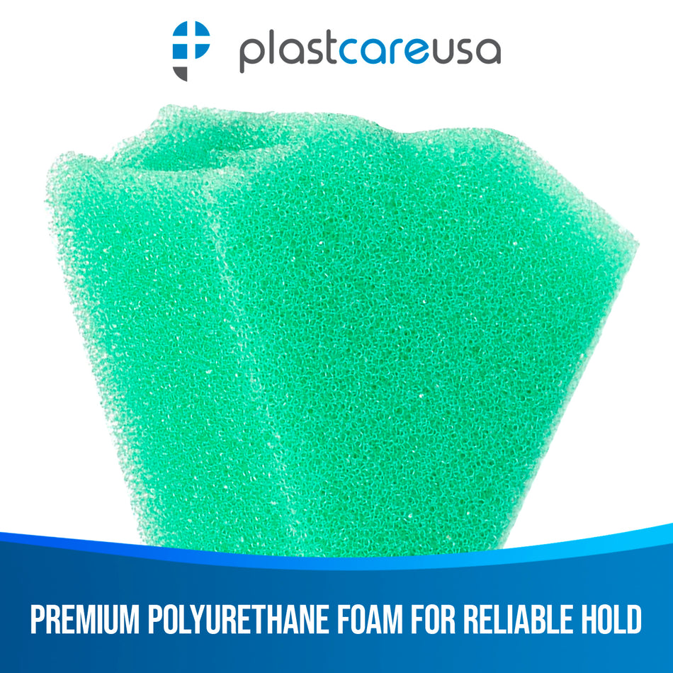 Endodontic Triangle Sponge Foam Cushions - Bag of 50 - front view | DoctorSupplies.com