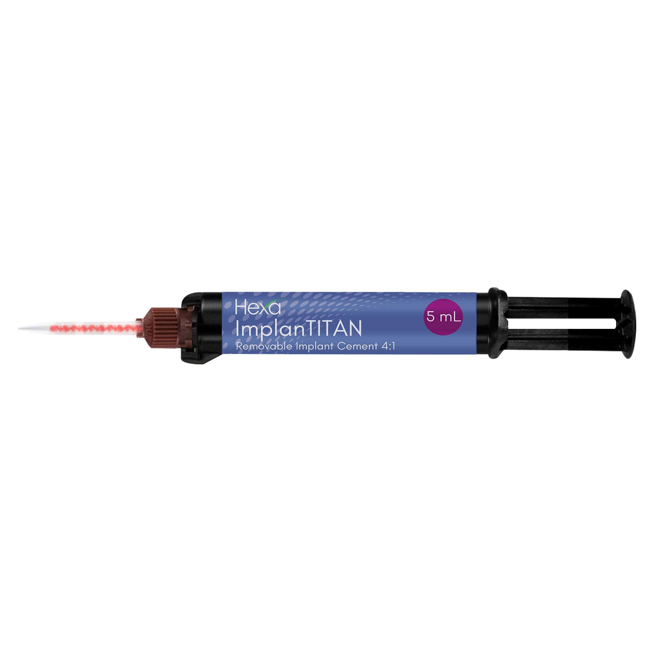 Hexa ImplanTITAN Dual Cure Implant Cement 4:1 Automix Syringe | DoctorSupplies.com