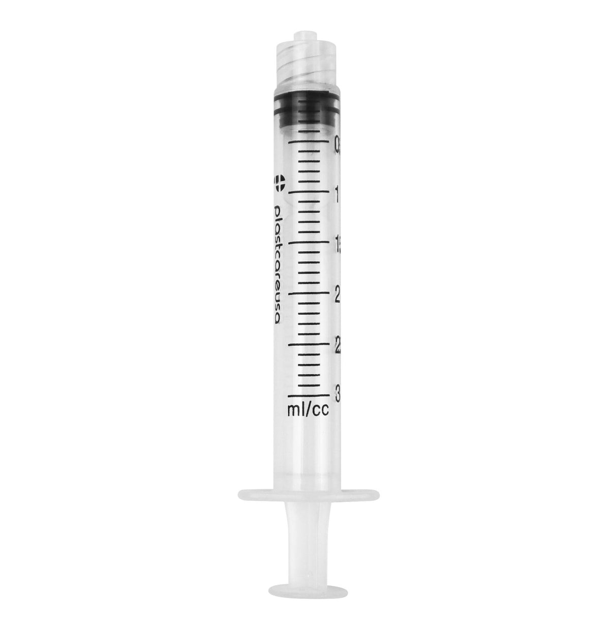 3ml Luer Lock Syringes Non-Sterile (100/Box) - Dental - front view | DoctorSupplies.com