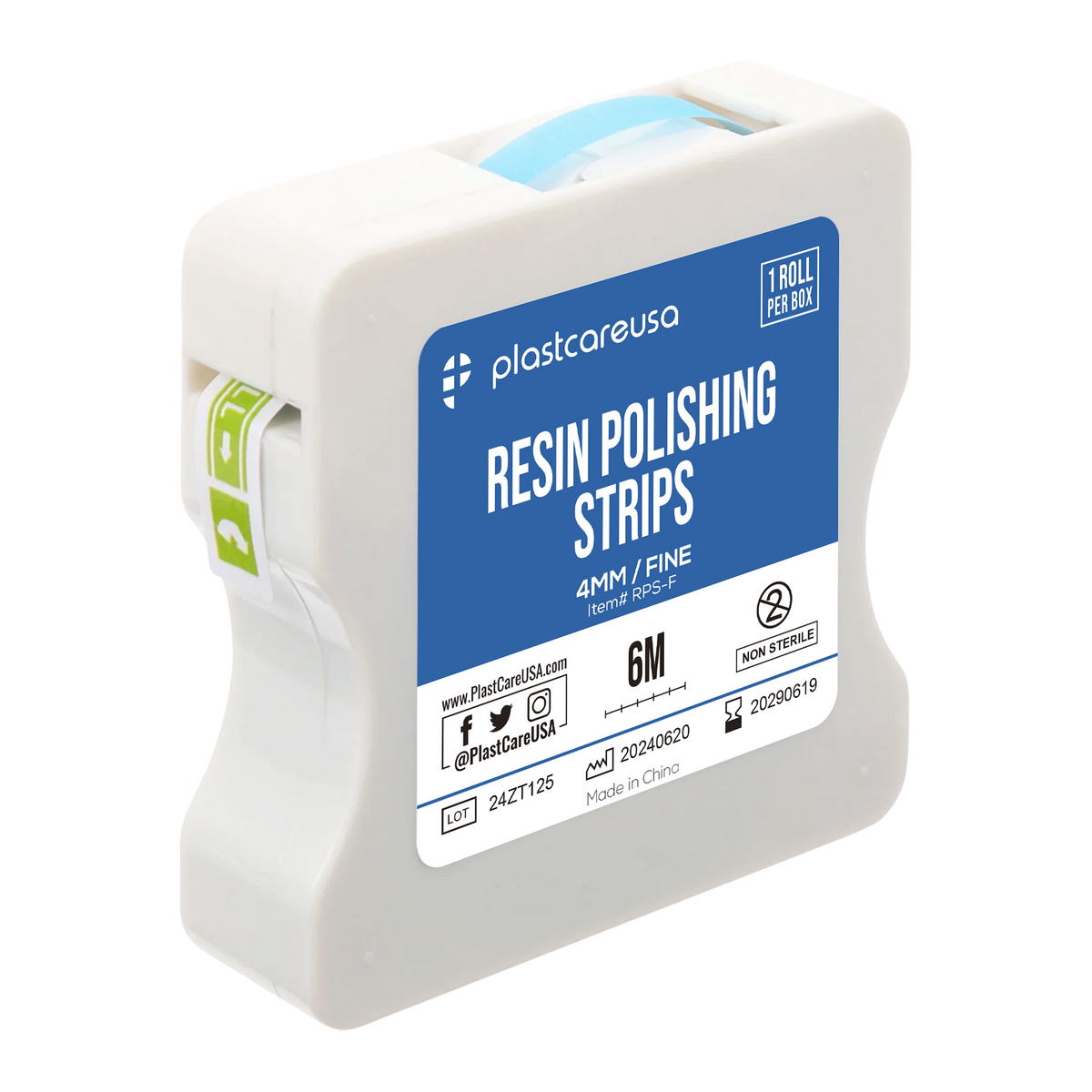 Fine Grit Resin Polishing Strips 4mm x 6M - Dental Sanding | DoctorSupplies.com