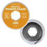 Dental Power Chain (Long) 15 ft - Orthodontic Elastic Chain - back view | DoctorSupplies.com