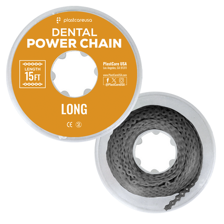 Gray Dental Power Chain Long 15 ft – Orthodontic Elastic | DoctorSupplies.com