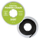 Dental Power Chain Short 15 ft Orthodontic Elastic for Braces - back view | DoctorSupplies.com