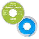 Dental Power Chain Short 15 ft Orthodontic Elastic for Braces - front view | DoctorSupplies.com