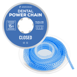 Dental Power Chain (Closed) – 15 ft Orthodontic Elastic Chain | DoctorSupplies.com