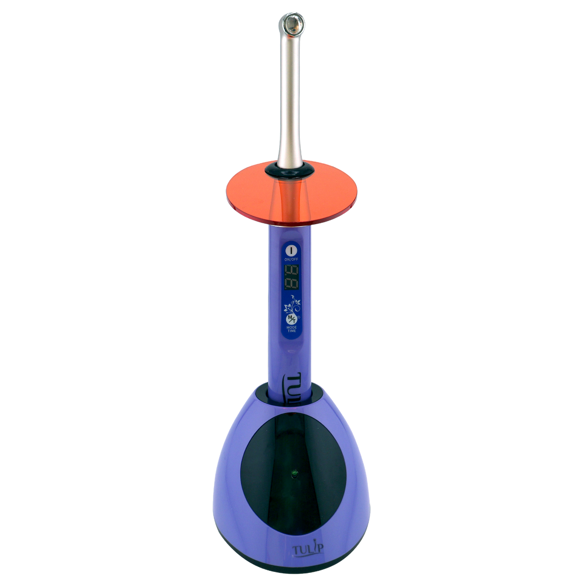 Tulip LED Dental Curing Light 1-3 Sec Cure 2400 mW/cm² Purple | DoctorSupplies.com