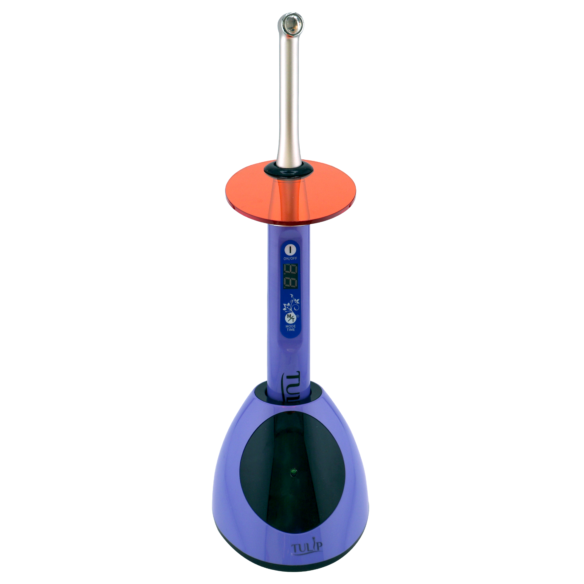 Tulip LED Dental Curing Light – 1 Second, 2400 mW/cm², Purple | DoctorSupplies.com