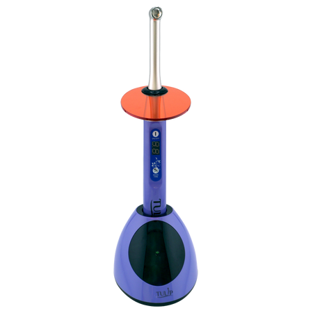 Tulip LED Dental Curing Light – 1 Second, 2400 mW/cm², Purple | DoctorSupplies.com