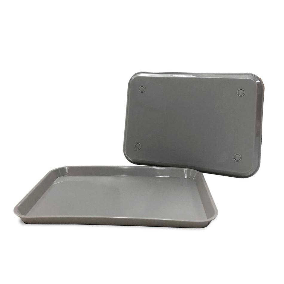 20x Grey Dental Autoclave Trays 13.25"x9.75" Ritter Size B | DoctorSupplies.com