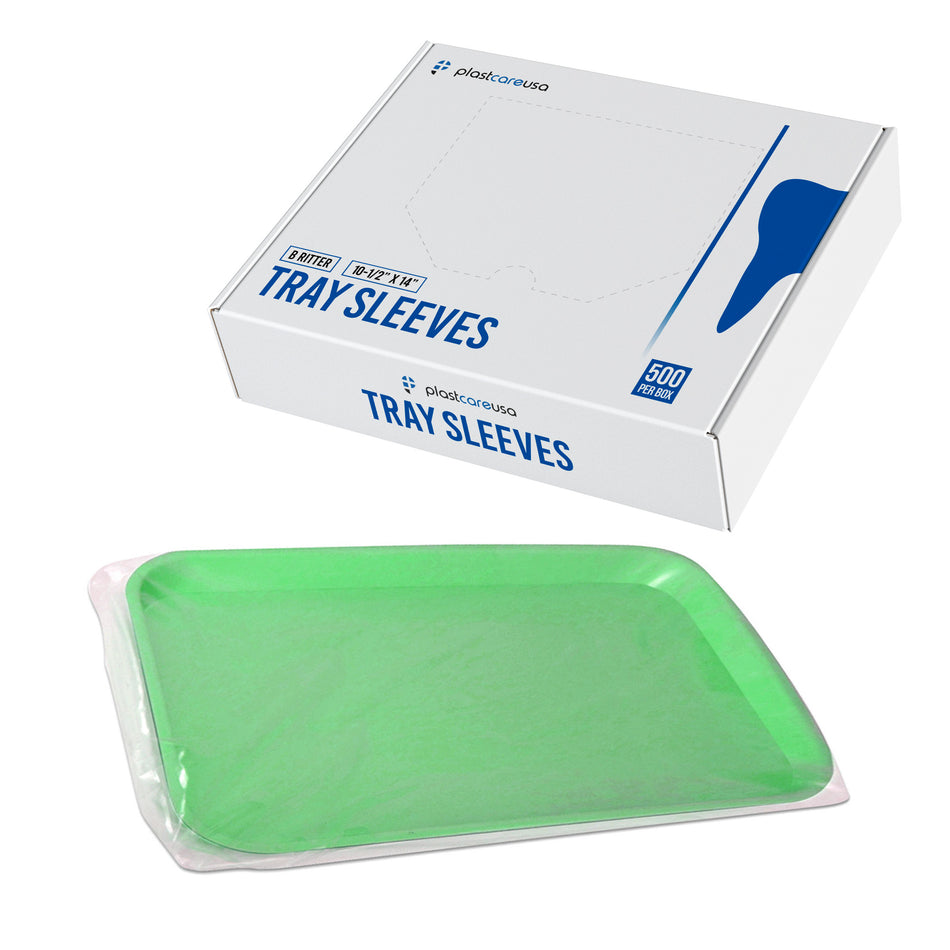 Dental Tray Cover Sleeves Size B 10.5x14" - 1000ct (2 Boxes) | DoctorSupplies.com