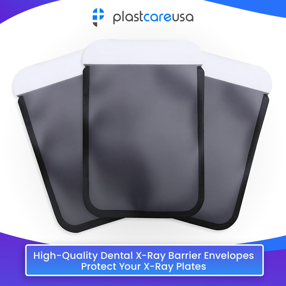 100 #2 Barrier Envelopes For Dental X-Ray Digital Phosphor Plate Sensor (1 Box) - My DDS Supply