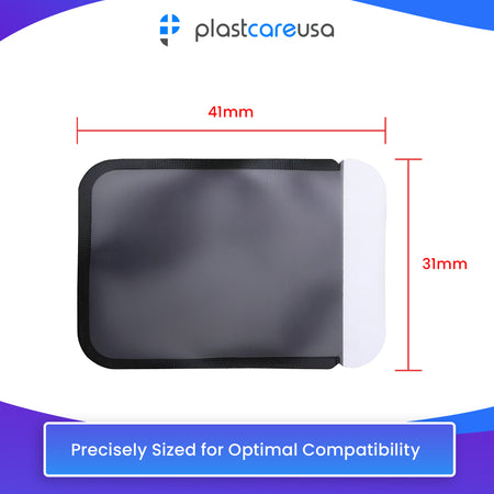 500 #2 Dental X-Ray Barrier Envelopes for Phosphor Plates - detail view | DoctorSupplies.com