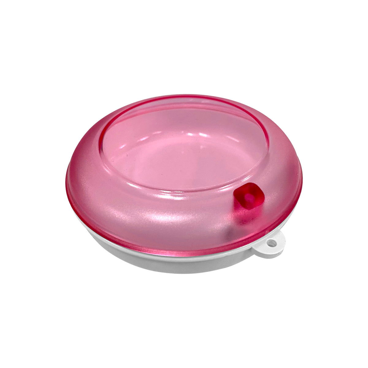 Pink Invisalign Case | Individually Sealed Aligner Storage - back view | DoctorSupplies.com