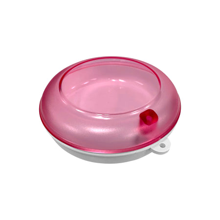 Pink Invisalign Case | Individually Sealed Aligner Storage - back view | DoctorSupplies.com