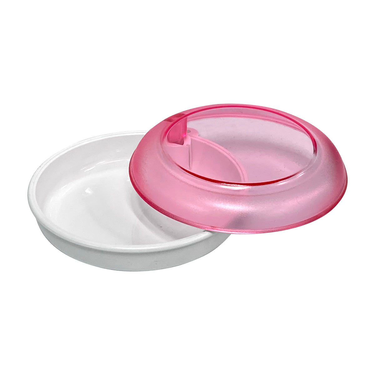 Pink Invisalign Case | Individually Sealed Aligner Storage - side view | DoctorSupplies.com